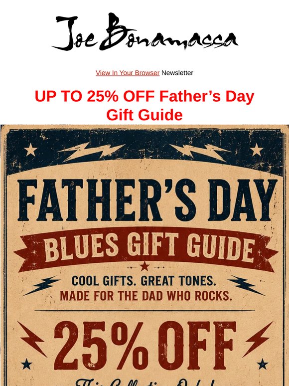 Father’s Day Essentials for Every Blues Fan!