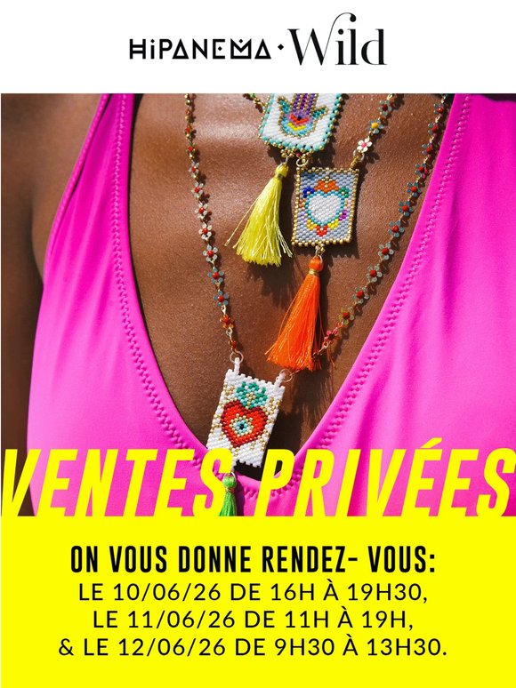 ⏰ J-1 | Nos Ventes Privées Exclusives Paris commencent demain 💛