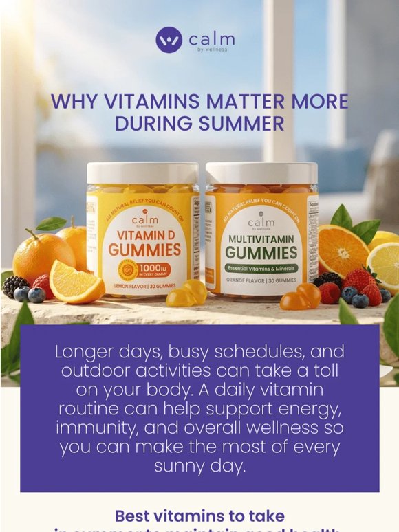 The vitamin everyone forgets in summer