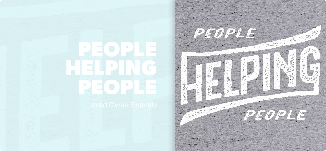 People Helping People — Detail
