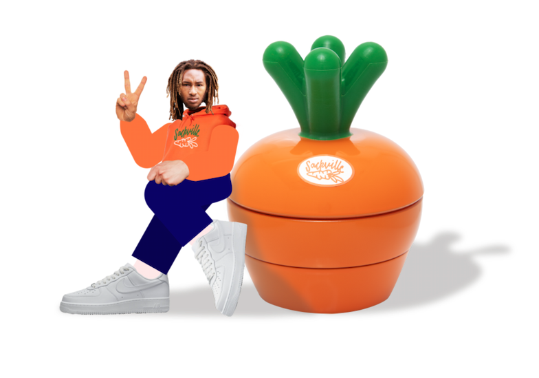 Anwar Carrots with the Carrot Grinder