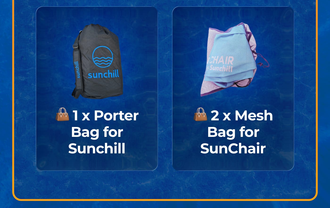 1 x Porter Bag for Sunchill