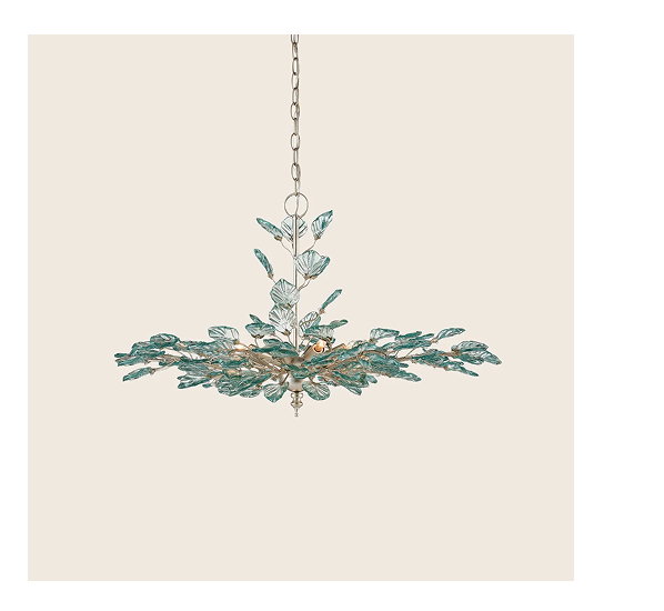 Currey & Company Baobab Silver Chandelier