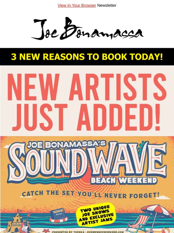 New Artists Added to Soundwave 2027 – See What’s New!