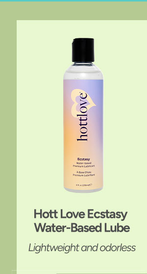 Ecstasy Water-Based Lube 8 oz. - Hott Love