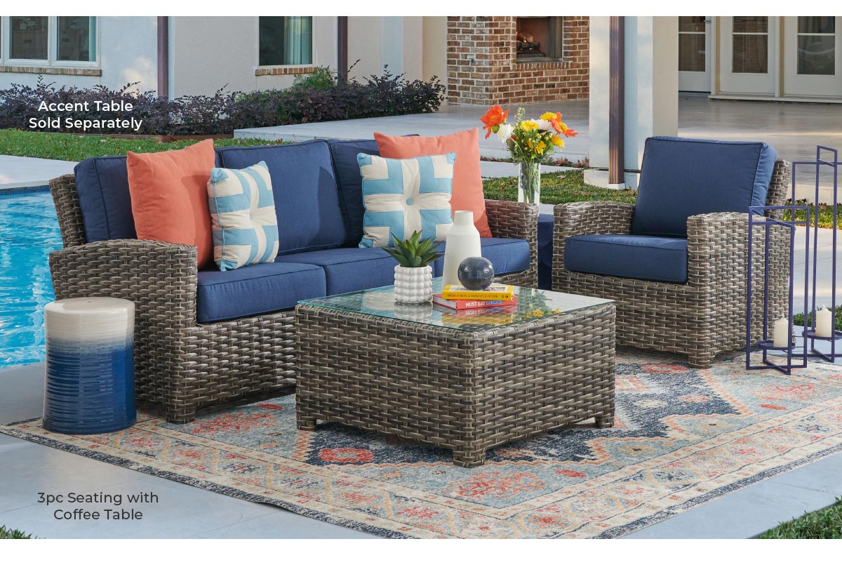 Sonoma 3pc seating 