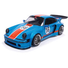 2026 Porsche KS-R by Khyzyl Saleem - Metallic Blue Racer 1:18 Scale Diecast Model Car by Solido