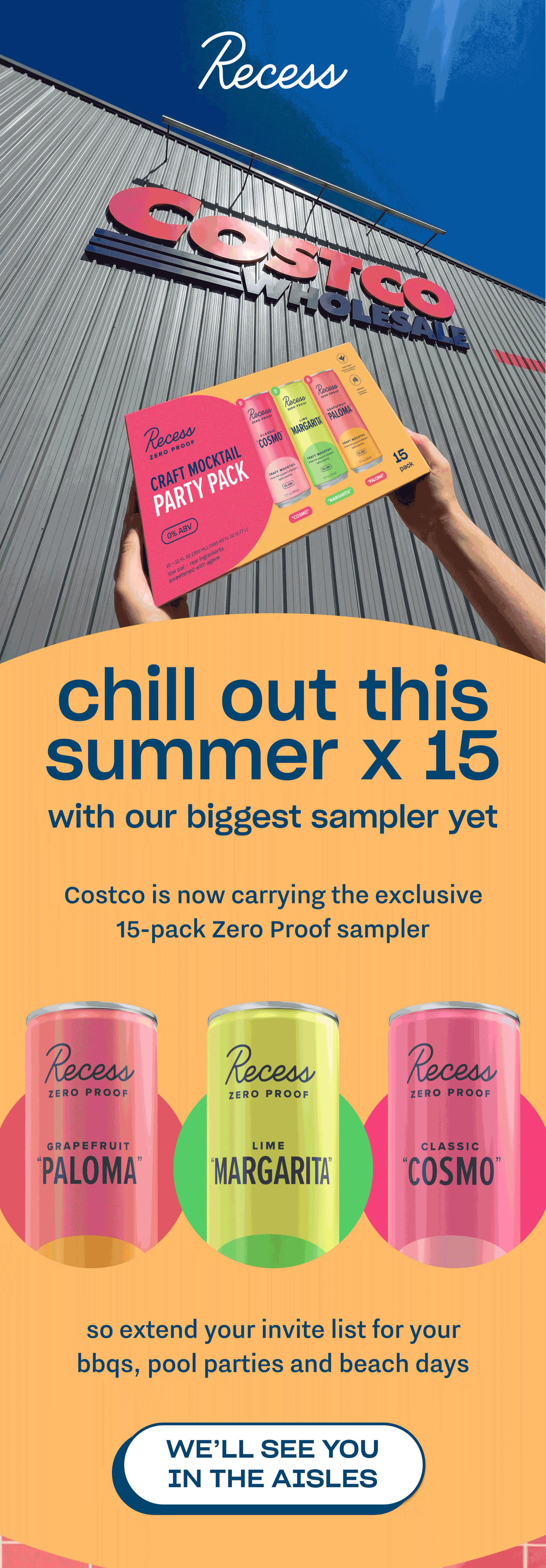 Recess Zero Proof at Costco