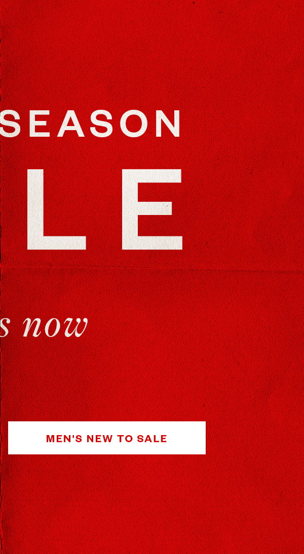 Men's New To Sale 