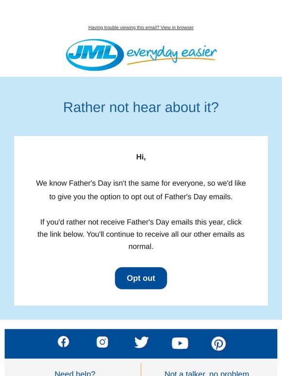 We wanted to check...