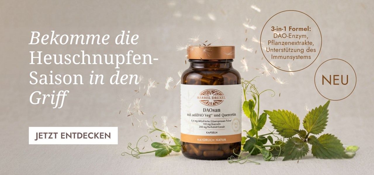 NEU bei Bärbel Drexel: DAOsan Kapseln