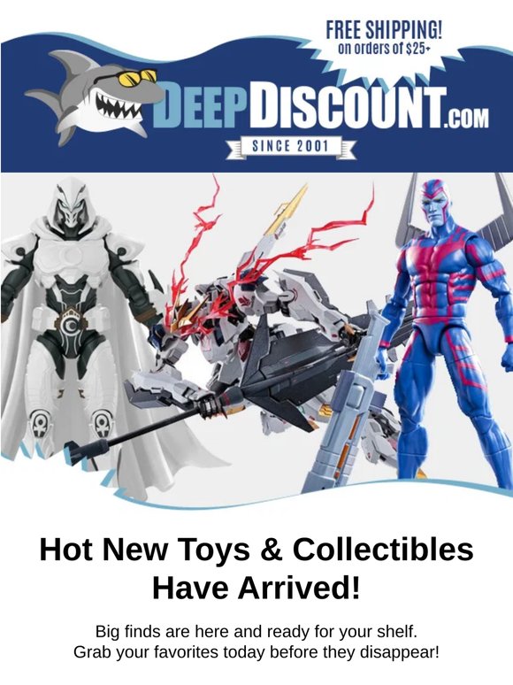 Unbox the Latest Toys & Collectibles Now