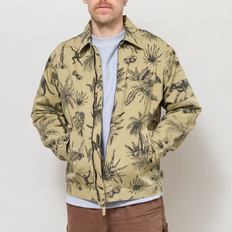 Universal Works Windcheater Jacket Sand Jungle Toile Twill