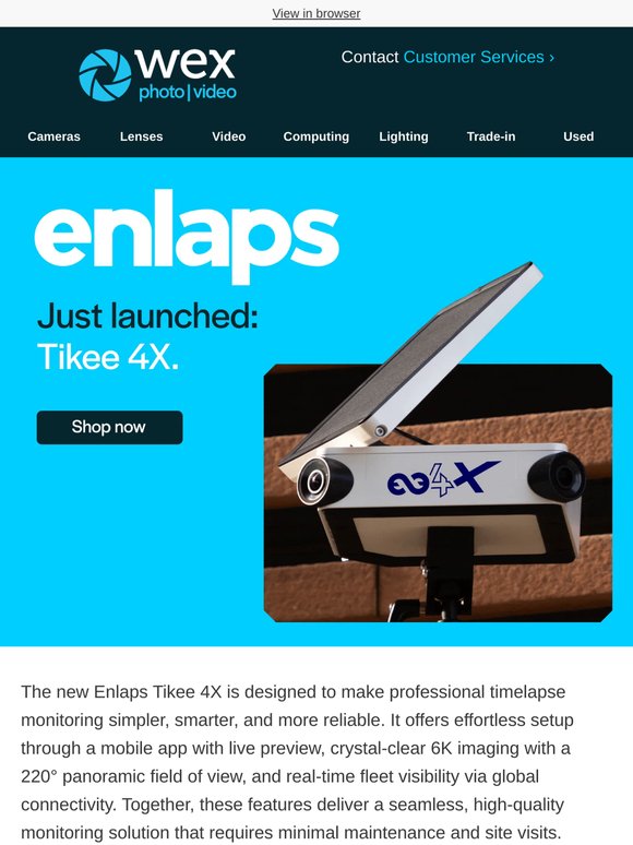 Just launched: The new Enlaps Tikee 4X 🆕