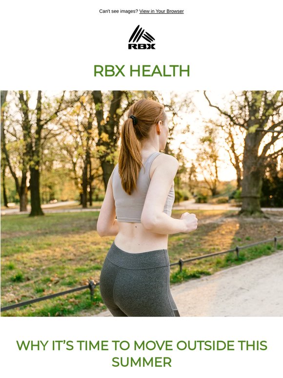 Take Your Routine Outside... Seriously