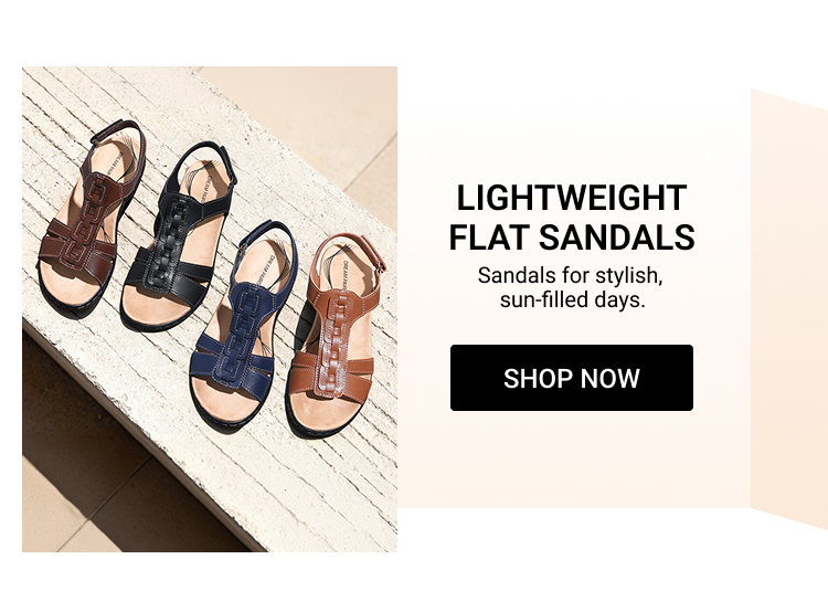 Lightweight Flat Sandals