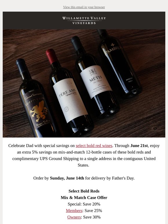 Bold Father's Day Gifting 🍷