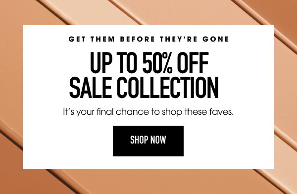 Up to 50% off sale collection