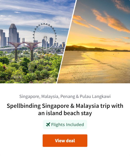 Spellbinding Singapore &amp; Malaysia trip with an island beach stay