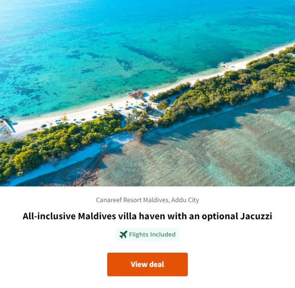 All-inclusive Maldives villa haven with an optional Jacuzzi
