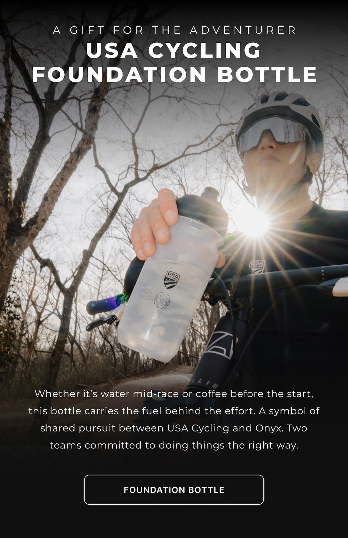USA Cycling Foundation Bottle