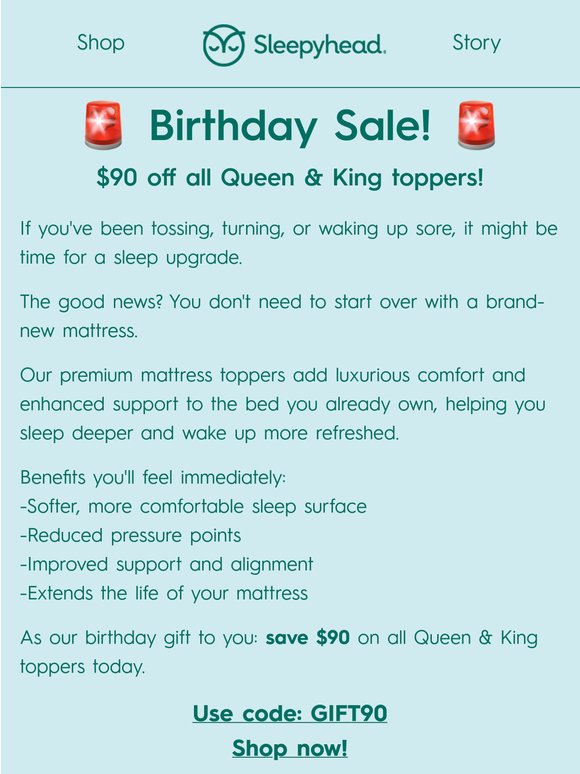 The Sleep Upgrade Your Bed Deserves 👑
