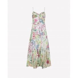 Charo Ruiz Cael Long Dress White Lagoon