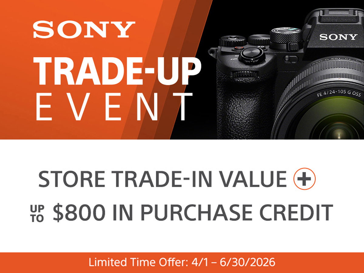 Sony Trade Up Event