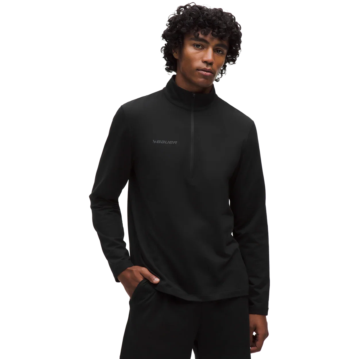Image of Bauer // lululemon SOFT JERSEY 1/2 ZIP
