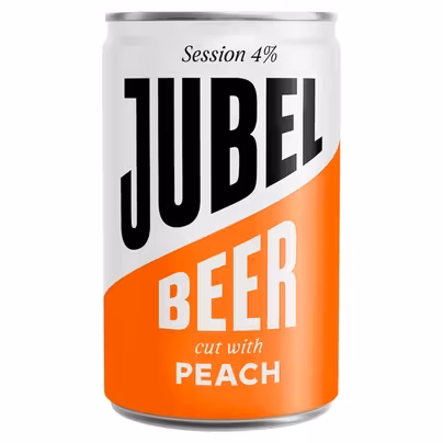 Free Sample - Jubel Peach Lager (150ml can) - Clubcard Price