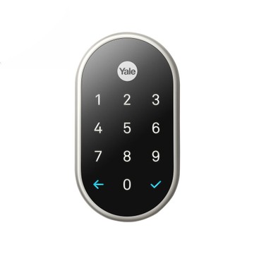 Nest X Yale - Smart Lock with Nest Connect - Satin Nickel