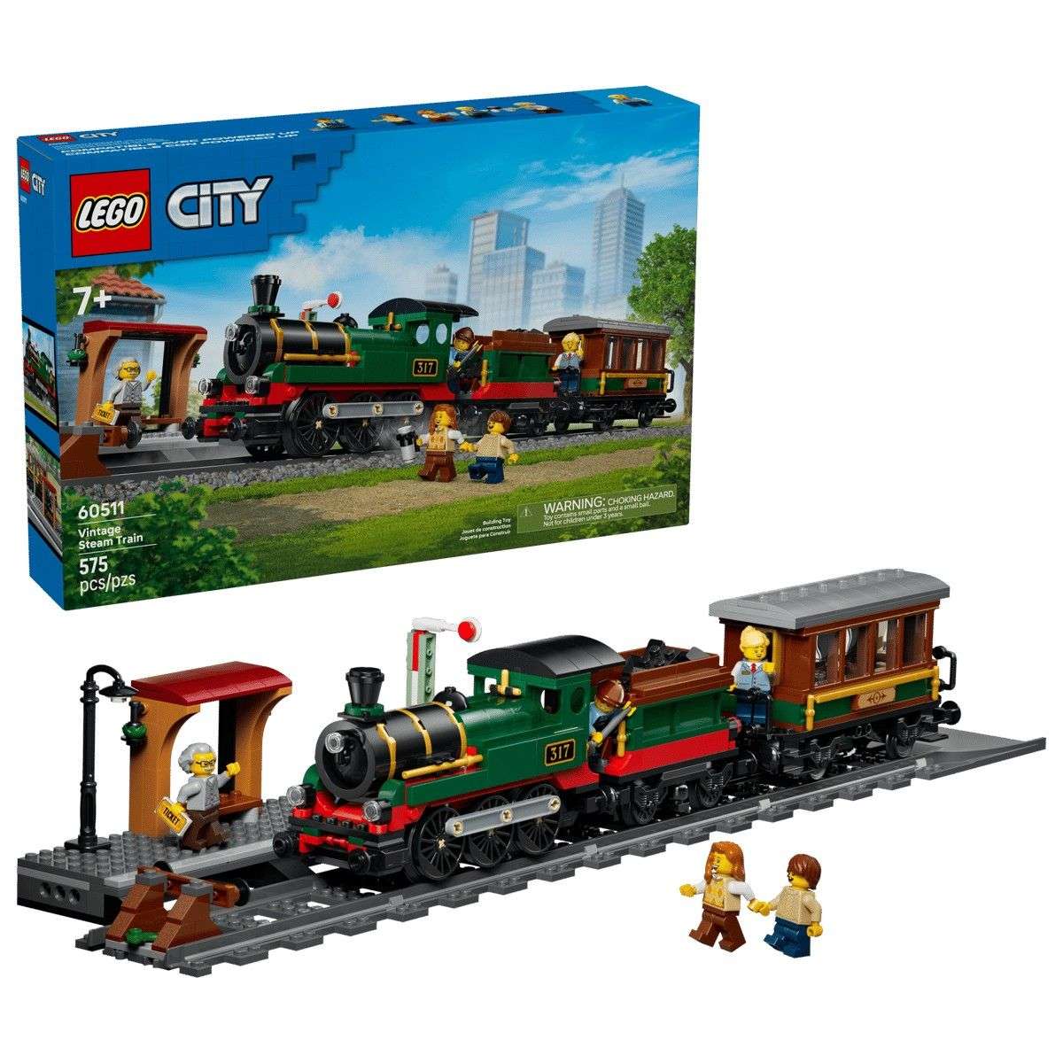  Vintage Steam Train LEGO City 60511