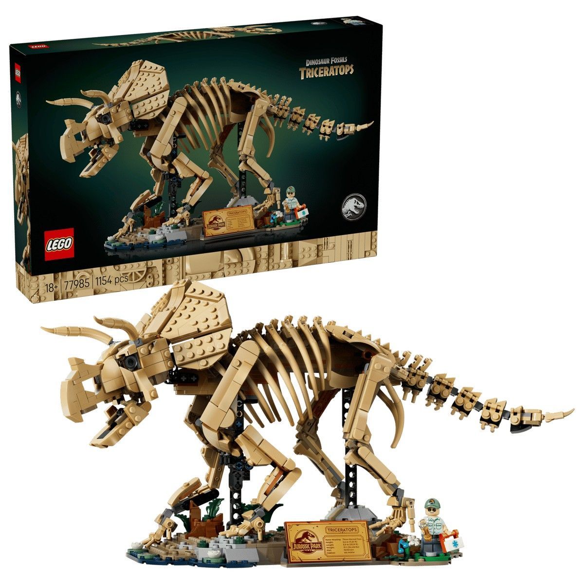 Dinosaur Fossils: Triceratops LEGO Jurassic World 77985 