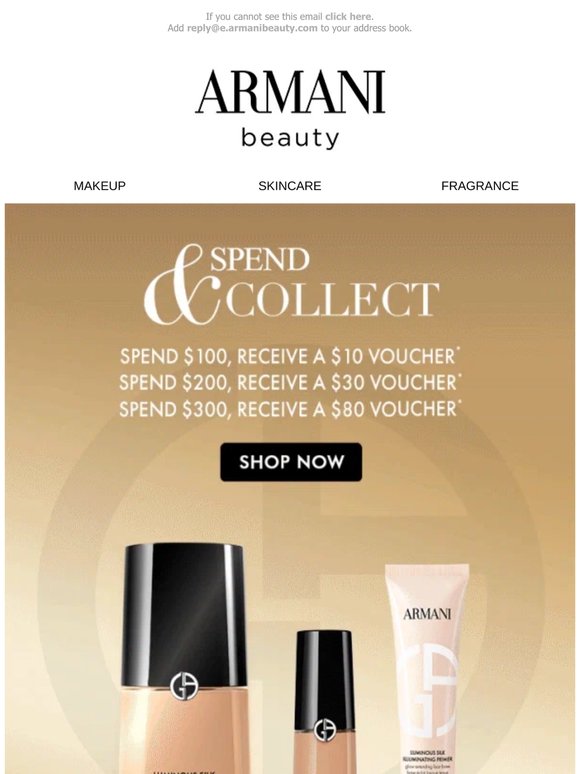 Spend & Collect | Your Rewards Await