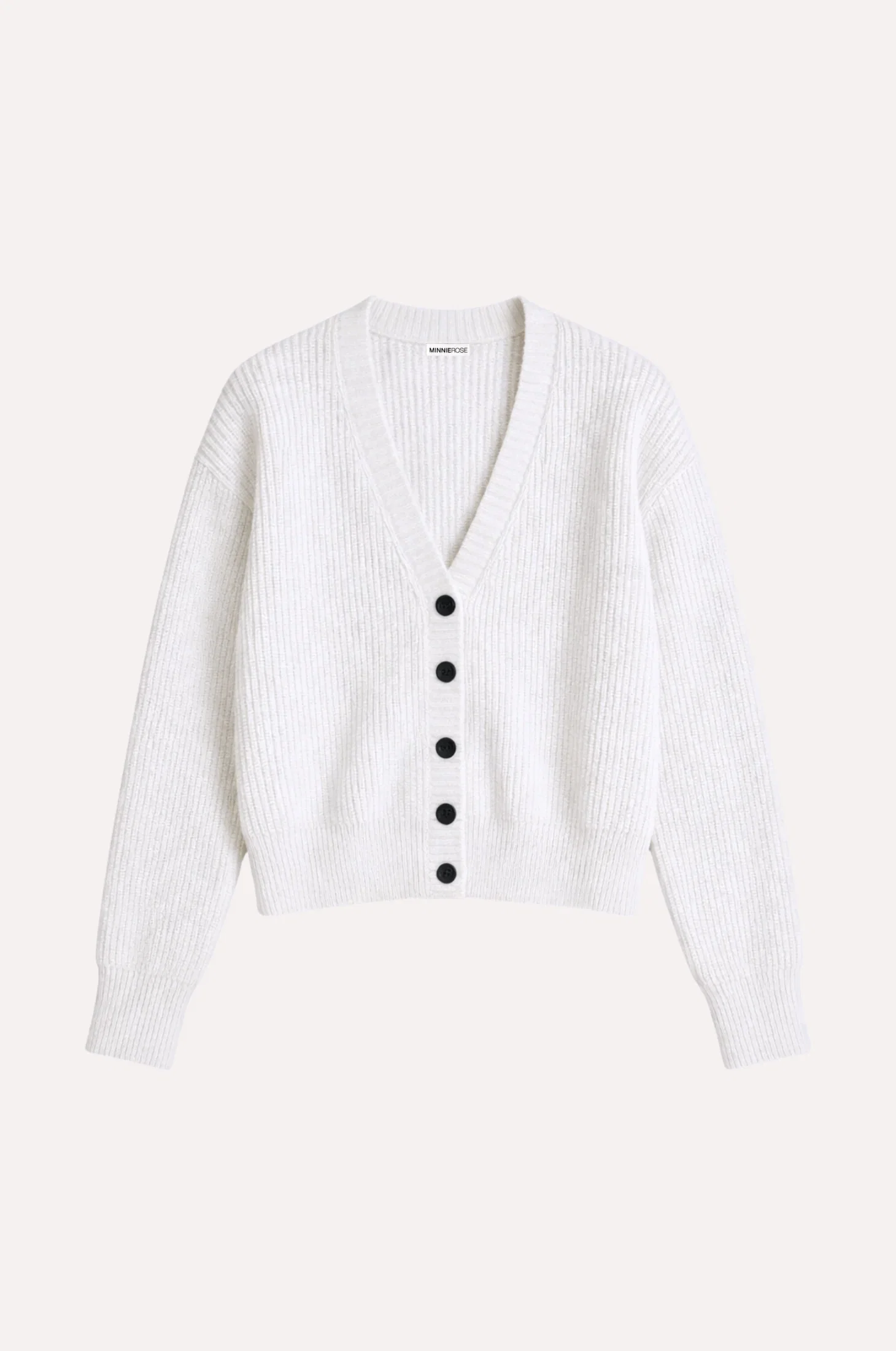 Image of Cotton Shaker Crop Cardigan