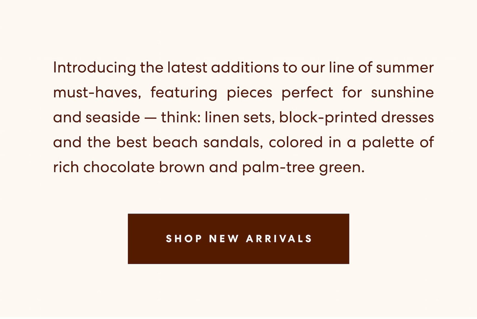 Shop New Arrivals 