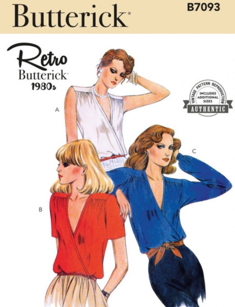Butterick Paper Sewing Pattern 7093
