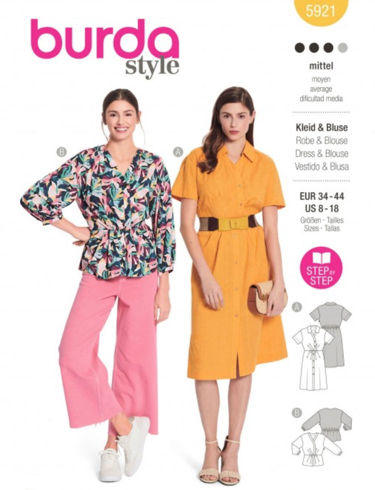 Burda Paper Sewing Pattern 5921