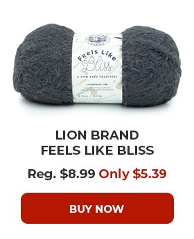 Lion Brand Feels Like Bliss