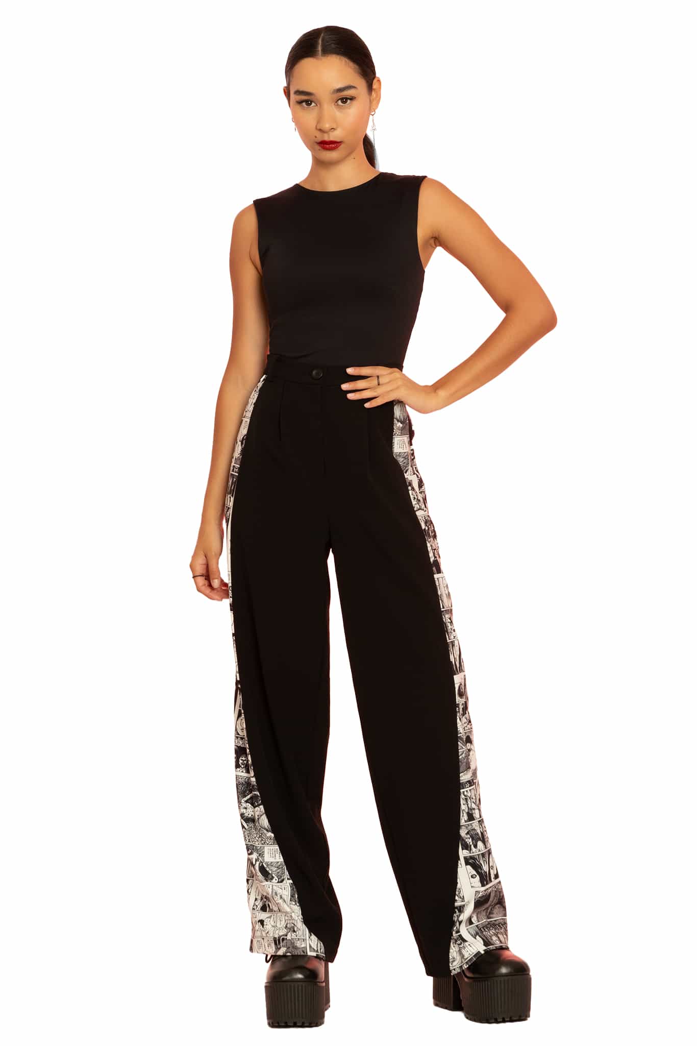 Image of Mosquitoes Panelled Work It Pants