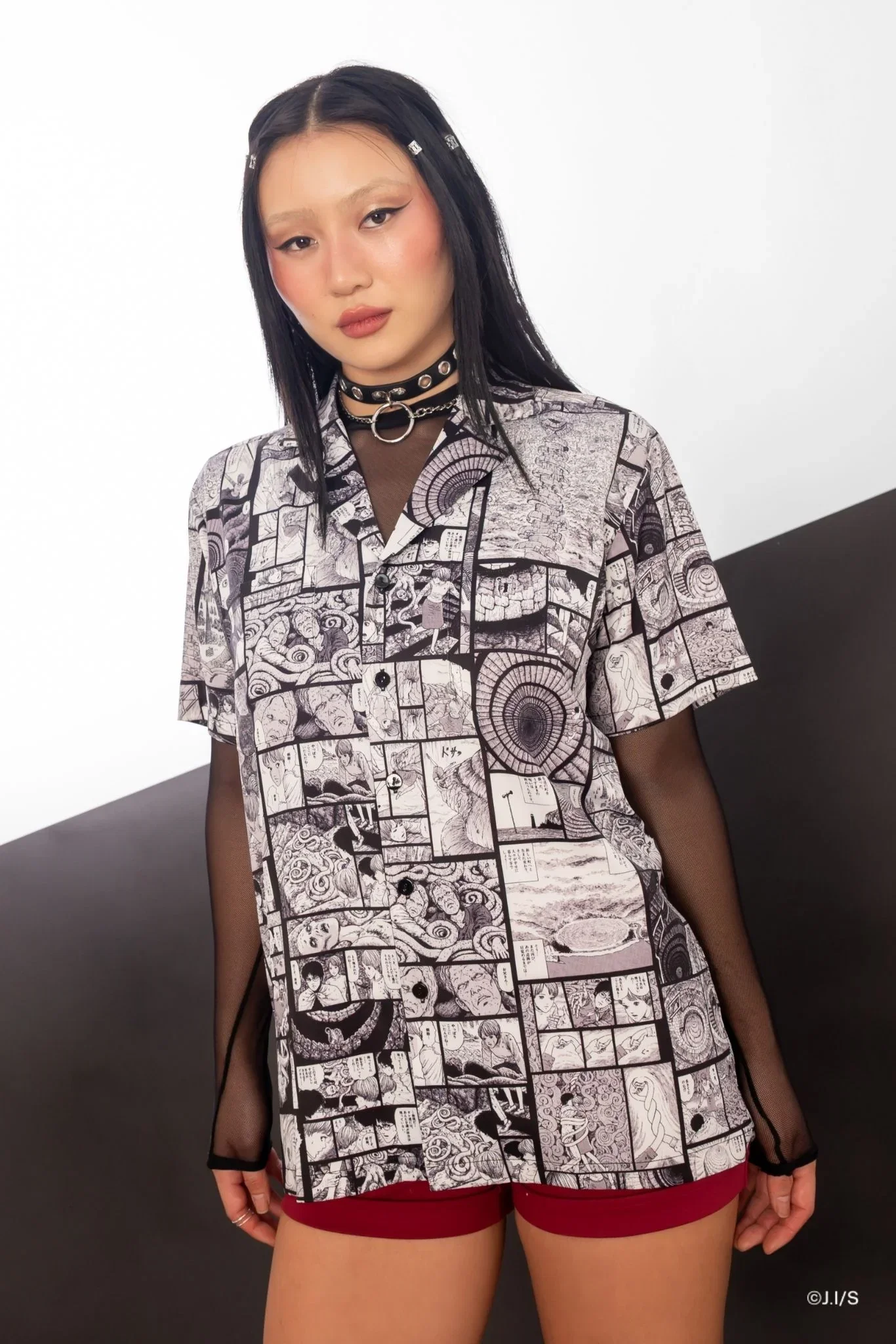 Image of Completion Comic Bowling Shirt