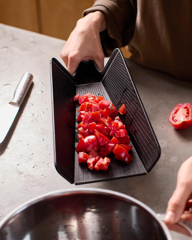 Chop2Pot™ Plus Folding Chopping Board