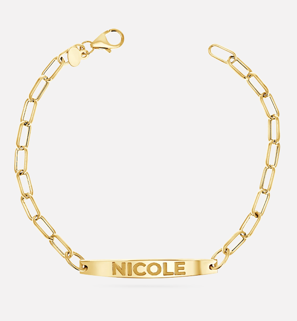 Essential ID Name Link Bracelet