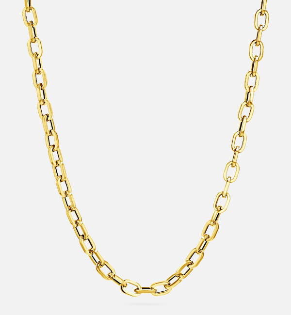 Geo Link Chain Necklace