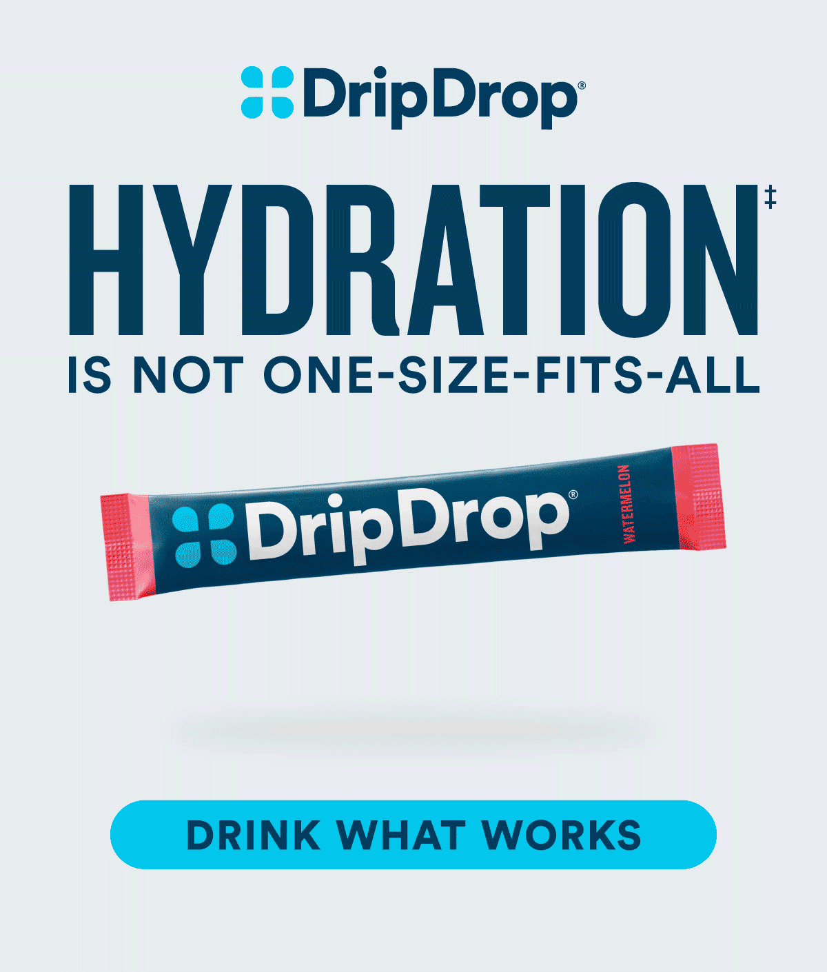Hydration is not one-size-fits-all. Drink what works