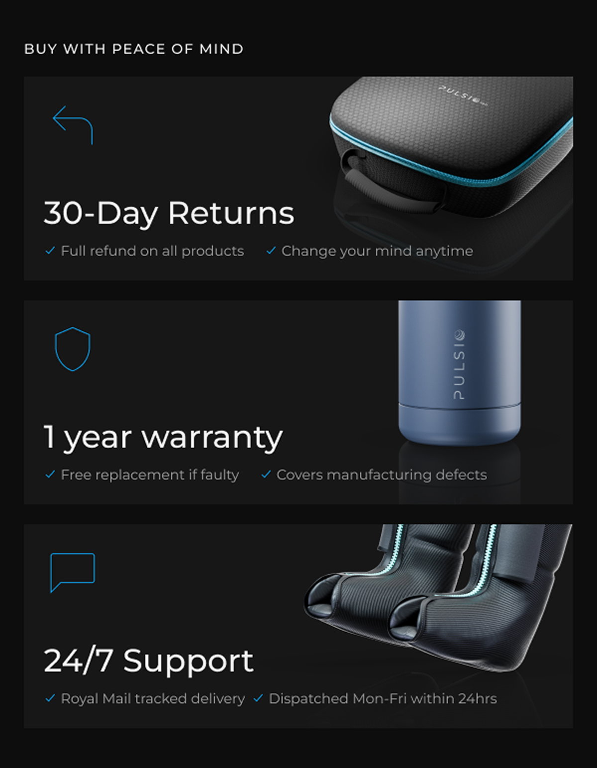 30 Day Return | 1 Year Warranty | 24/7 Support