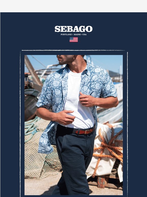 Head-to-toe summer, the Sebago way