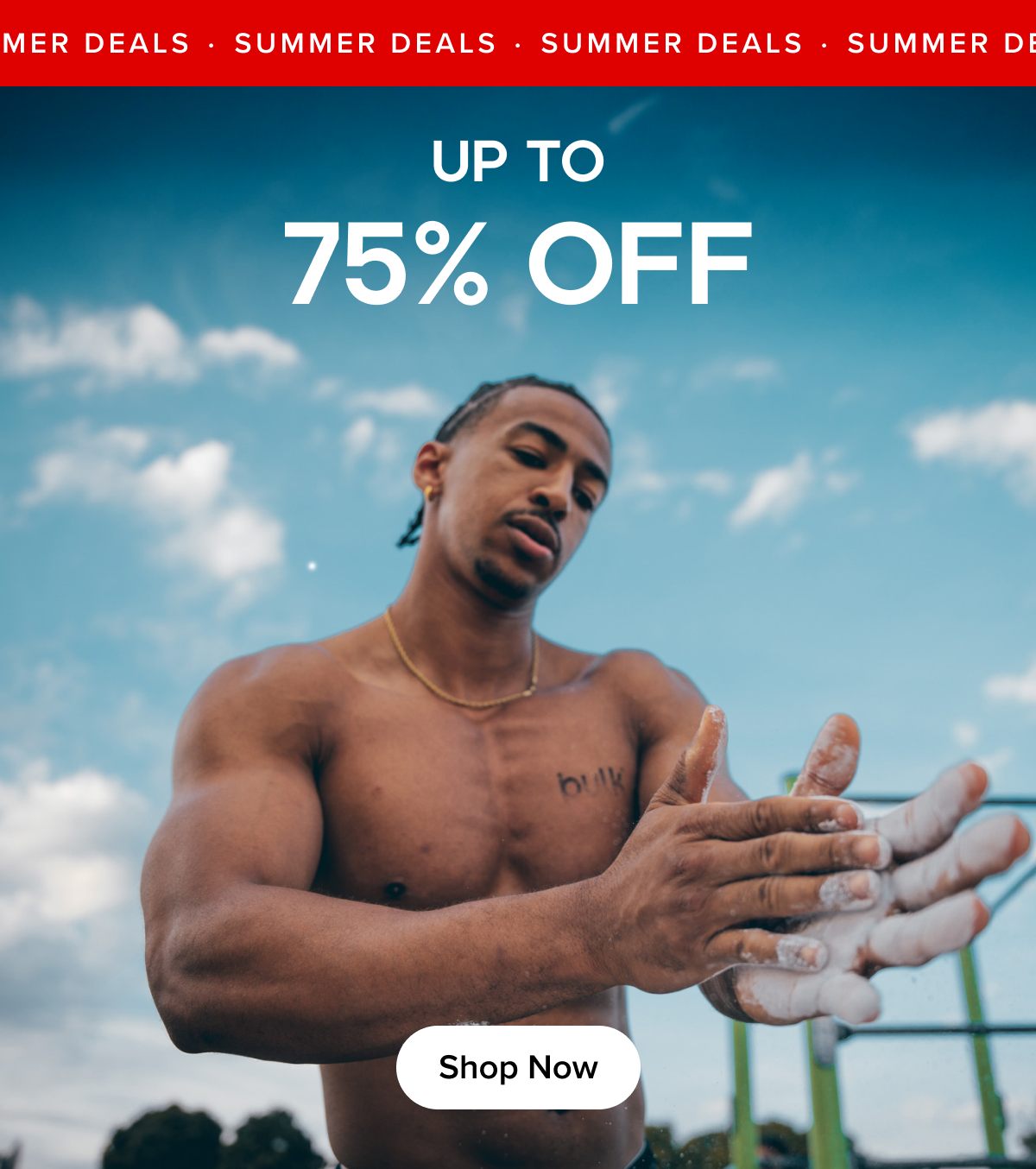 Up to 80% off