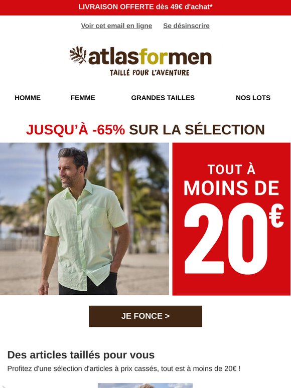 Tout à moins de 20€ pour se faire plaisir