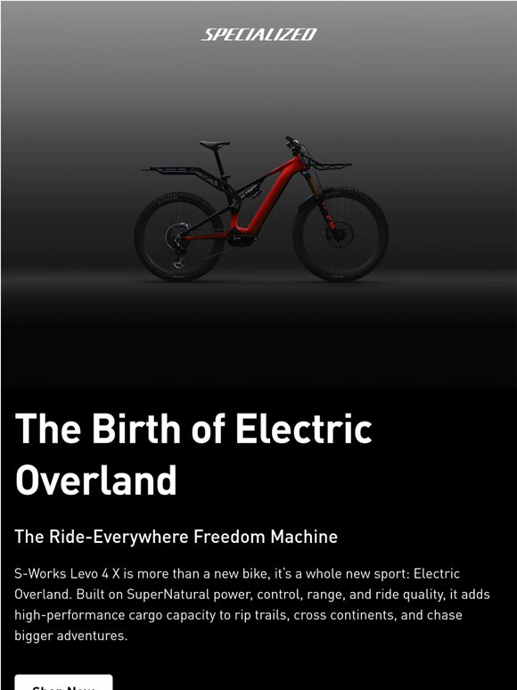 Levo 4 X: Load Up. Drop In. Disappear.